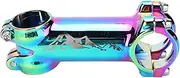 ANKROYU Aluminum Alloy Bicycle Handlebar Stem 6° Adjustable Angle Lightweight Durable Bike Stem for Mountain Road Fixed Gear Bikes Colorful Options 60mm 70mm 80mm 90mm Sizes