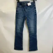 AMERICAN EAGLE Next Level High-Waisted Skinny Kick Jean Women's Size 2