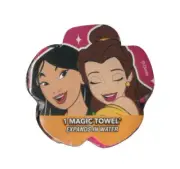 Disney Princess Mulan & Belle Disney Flannel Magic Cloth Face Washer Towel