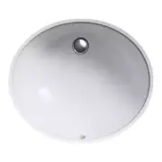 KOHLER Undermount 16.25" Bathroom Sink w/ Overflow Drain Vitreous China White