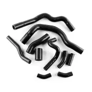 FOR BMW MINI COOPER S R52 R53 2000-2008 RADIATOR SILICONE HOSE KIT BLACK (for: Mini)