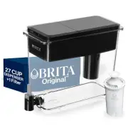 Brita UltraMax Large Water Dispenser With Standard Filter, BPA-Free, Replaces 1,