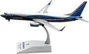 Pre-Built Model Aircraft 19CM Accurate Scale Model Airplane Replica 1/200 for Ryanair for Boeing B737-800 EI-DCL Metal Civilian Aircraft Miniature Airplane Model