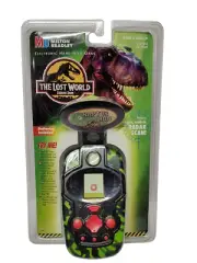 Vintage 1996 MB Jurassic Park Lost World Raptor Run Electronic Handheld Game