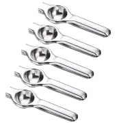 NNEOBA 5 pcs Stainless Steel Manual Juicer Lemon Squeezer