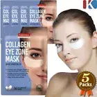 Collagen Hydro Eye Zone Mask 5 PACKS (150 Sheets) Under-Eye Patches Eye Pads