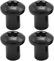 4Pcs Door Hinge Nuts Screws, Auto Door Hinge Nuts, Replacement for Jeep Wrangler JK JKU 2007 2008 2009 2010 2011 2012 2013 2014 2015 2016 2017 2018, Vehicle Door Hinge Attachment Screws (4)