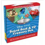 DISNEY PIXAR BOARD BOOK & CD TREASURY BOX｜迪士尼幼幼有聲書【麥克兒童外文書店】