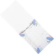 HOODANCOS Meal Planner Notebook Undated Tear Off Sheets Elegant Design for Daily Meal Prep Weekly Planning Grocery List and Recipe Organization Stylish Kitchen Notepad for Healthier Eating