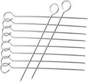 [DIYEAH] 10pcs Candle Wick Stainless Steel Wicking Centering Fixtures for Candle Making Supplies Efficient Piercing Tools for Precise Wick Alignment