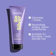 Matrix Total Results Color Obsessed So Silver Triple Power Mask 200ml