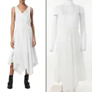 Allsaints Celeste Handkerchief Hem Dress