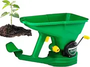 Hand Magnifier for Lawn - Salt Seeder, Multi-Function Use Portable Grass Fertilizer Diffuser Broadcast Salt Ice Melt Cedar Shaker Hand Spreader Garden Cedar Pow Hand Fertilizer Spreader Farm Lawn and