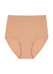 Chantelle Soft Stretch Walnut High-waist Briefs - Light Brown - One Size One Size
