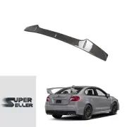 Fit For Subaru WRX STI 4th Sedan Top Gurney Flap STI Trunk Spoiler 21 Carbon (for: Subaru)