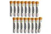 16x VOOST Kids Calcium Berry + Vanilla Effervescent Tablets 20 pack EXP 06/2025