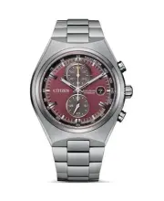 CITIZEN Men Analog Eco-Drive Casual Watch Classic Dress Brown Dial Waterproof Ro
