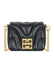 Givenchy Micro 4G Liquid Shoulder bag One size black
