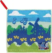 マルシン(Marushin) Marushin 4605006200 Handkerchief, Thomas The Tank Engine Departure Thomas Organic Cotton, Untwisted Yarn