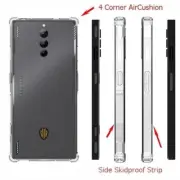 ZTE nubia Red Magic 8/8S Pro 8/8S Pro+ Quality Class Shockproof Clear Case Cover