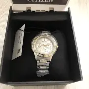 Citizen Eco-Drive Women's Quartz Watch - FD2074-55A | Gem-Accented, Stainless St