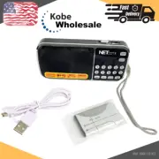 New Multifunctional Digital MP3 Pocket Speaker AM/FM Radio Bluetooth/USB/SD/AUX