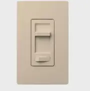 LUTRON Lumea Light Almond 3-Way DIMMER SWITCH 600 Watt 5 Amp LECL-153PH-LA