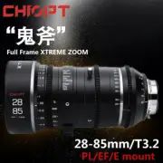 CHIOPT XTREME ZOOM 28-85mm T3.2 FF Full Frame Cinema Zoom Lens for PL/EF/E Mount