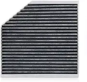 ZUXIM 2Pcs Cabin Air Filter Set, for, A6 C7 2.8FSI 2010-2015/3.0TDI 3.0TFSI 2011-2018, for ALLROAD, Avant RS6 S6 Quattro Model Filter Set Cabin Air Filter(1 Pcs Cabin Filter)