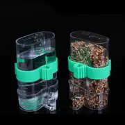 Cockatiel Plastic Drinking Bowl Water Dispenser Feeding Cup Bird Feeder