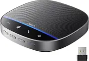 [Anker] PowerConf S500 Speakerphone with Zoom Rooms and Google Meet Certifications, USB-C Speaker, Bluetooth Speakerphone for Conference Room, Conference Microphone with Premium Voice Pickup