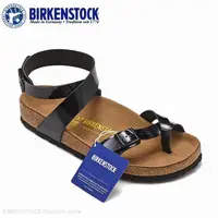 在飛比找蝦皮購物優惠-Birkenstock yara 女鞋經典黑色軟木鏡面涼鞋 