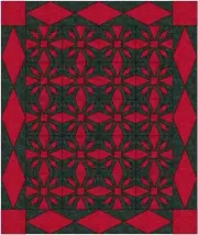 Precut Contemporary Quilt Kit, Color Options,80 x 95 Incredible Design