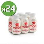 【台農乳品】MOO全脂保久乳(24瓶/箱;200ML/瓶)