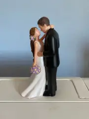 Wedding Bride and Groom Newlywed Cake Topper Love Reception Hair change for free