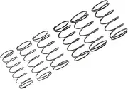 Dual Hook Tension Spring,10Pcs Pressure Spring 1.4 * 20 * 15-50mm Small Compression Release Mechanical Return Spring 1.4 * 20 * 40mm (Color : 1.4 * 20 * 35mm)