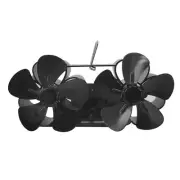 Stove Top Fan Heat Powered Stove Fan Circulating Warm Air Saving Energy