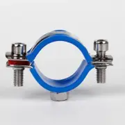2 Pcs Pipe Support Clamp Office Chair Protector Fixing Tool Clip