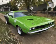 1971 Plymouth Barracuda, 24"x36" Poster