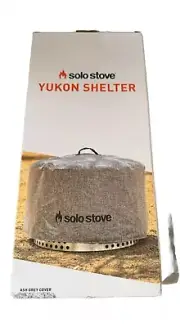 Solo Stove Yukon Shelter Weatherproof Cover Yukon Fire Pit Grey Gray NEW SEALED