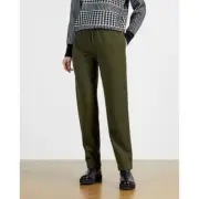 NWT Ted Baker London Vveria Relaxed Side Trim Jogger in Khaki Size 2 (US 6)