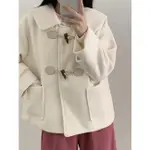 【CODIBOOK】韓國 THEPINK 牛角釦大衣 大衣［預購］女裝