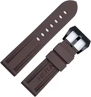 [CEKGDB] Fluorine Rubber 22mm 24mm Watch Band Silicone Watchband For Panerai Watch Strap