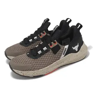 Under Armour 安德瑪 訓練鞋 Project Rock BSR 4 UFC 男鞋 棕 黑 緩衝 抓地 運動鞋 UA 3027347200