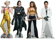 Birds of Prey Official Cardboard Cutout Set of 4 with Harley Quinn & Huntress