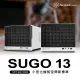 【SilverStone 銀欣】SG13(Mini-ITX 電腦機殼 黑色和白色 鐵網面板)