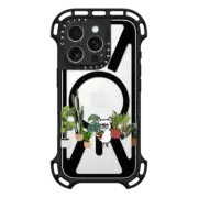 iPhone 16 Pro Ultra Bounce Case MagSafe Compatible Frenchie and Plants