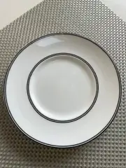 Kate Spade St. Kitts Nag's Head Desert Plate Black and White - Set of 3