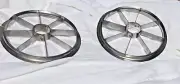 Set Of 2 Antique Vintage Apple Pear wedge slicer cutter Unused STEEL