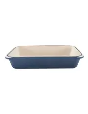 [Chasseur] Rectangular Roasting Pan 40 x 26cm in Liquorice Blue